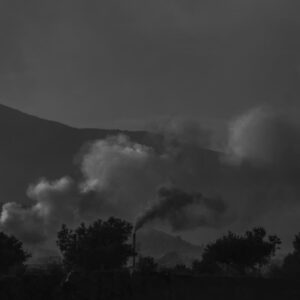 Smoke and clouds